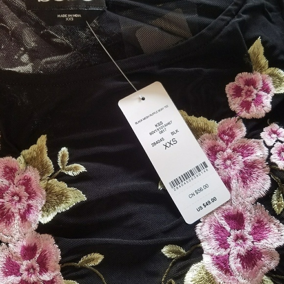 Bebe Black Top - Picture 4 of 7